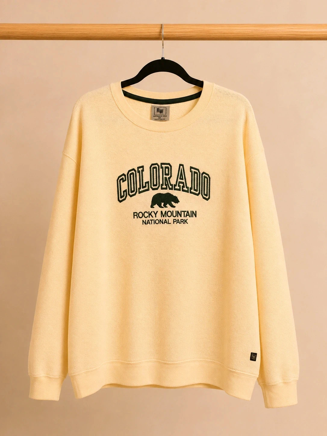 💛 Sweat Ragwear USA taille XL en maille texturée.